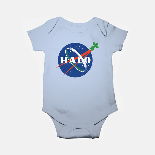 The Halo Space Agency-baby basic onesie-DCLawrence