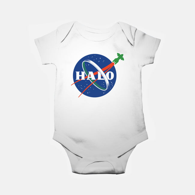 The Halo Space Agency-baby basic onesie-DCLawrence