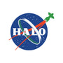 The Halo Space Agency-womens fitted tee-DCLawrence