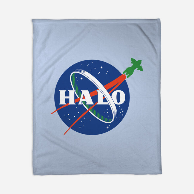 The Halo Space Agency-none fleece blanket-DCLawrence