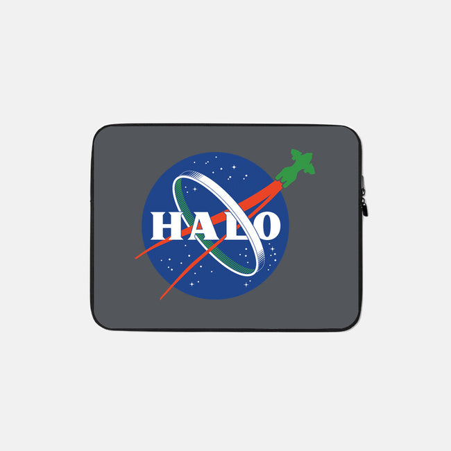 The Halo Space Agency-none zippered laptop sleeve-DCLawrence