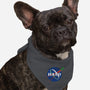 The Halo Space Agency-dog bandana pet collar-DCLawrence