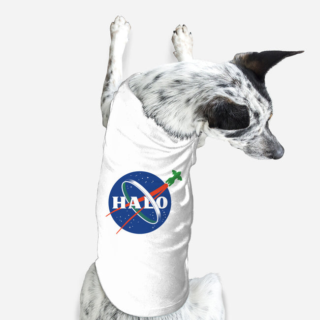 The Halo Space Agency-dog basic pet tank-DCLawrence