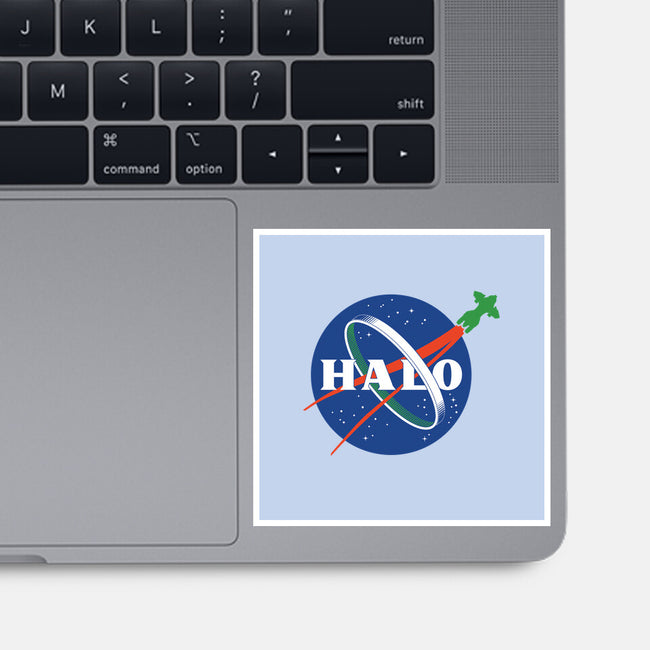 The Halo Space Agency-none glossy sticker-DCLawrence