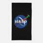 The Halo Space Agency-none beach towel-DCLawrence