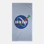 The Halo Space Agency-none beach towel-DCLawrence