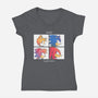 Ringz-womens v-neck tee-Gazo1a