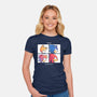 Ringz-womens fitted tee-Gazo1a