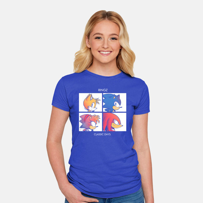 Ringz-womens fitted tee-Gazo1a