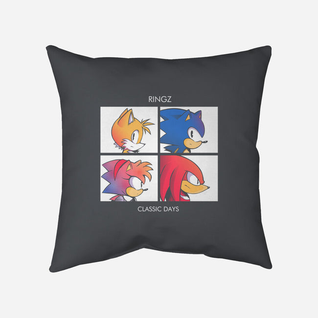 Ringz-none removable cover w insert throw pillow-Gazo1a