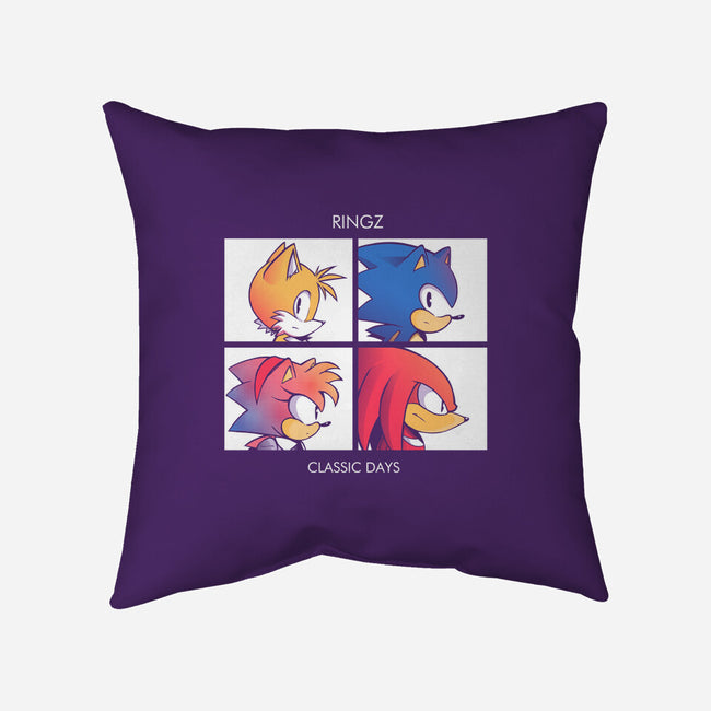 Ringz-none removable cover w insert throw pillow-Gazo1a