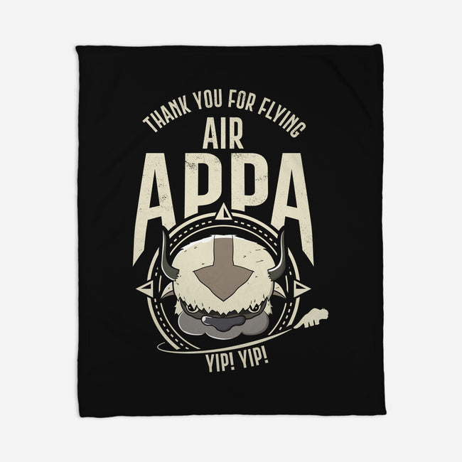 Air Appa-none fleece blanket-Wookie Mike