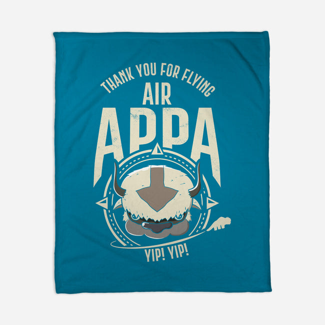 Air Appa-none fleece blanket-Wookie Mike