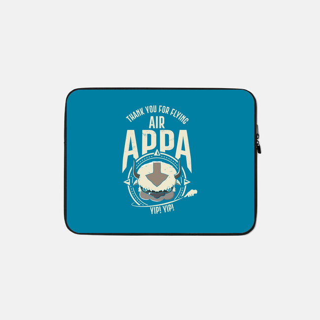 Air Appa-none zippered laptop sleeve-Wookie Mike