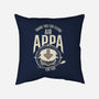 Air Appa-none removable cover w insert throw pillow-Wookie Mike