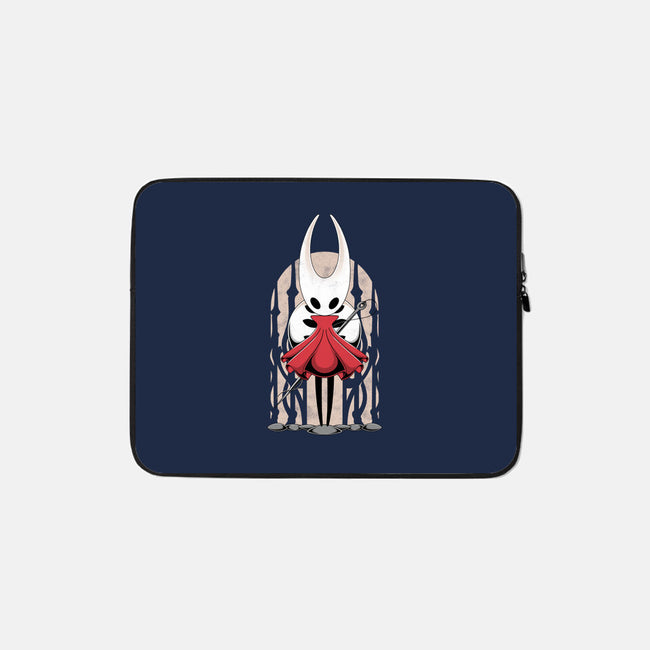 Hornet-none zippered laptop sleeve-Alundrart