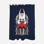 Hornet-none polyester shower curtain-Alundrart