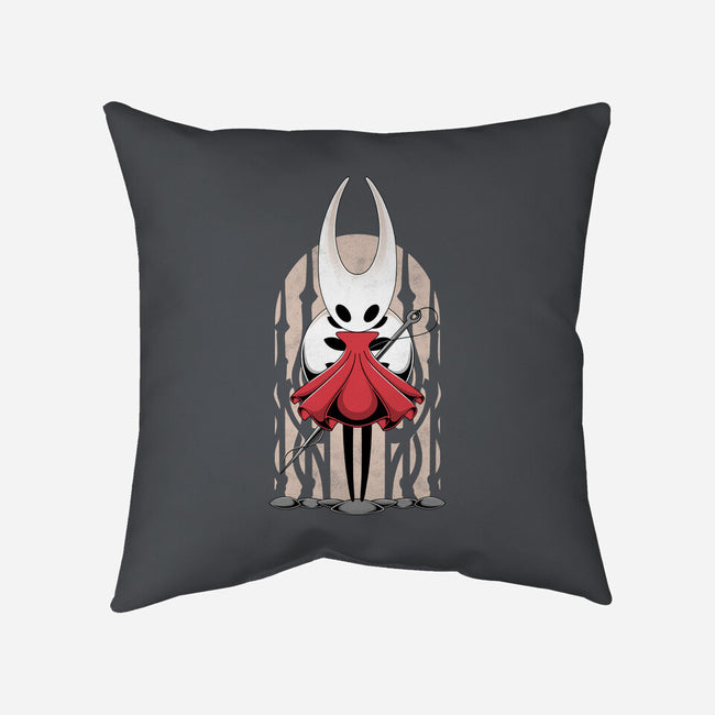 Hornet-none removable cover w insert throw pillow-Alundrart