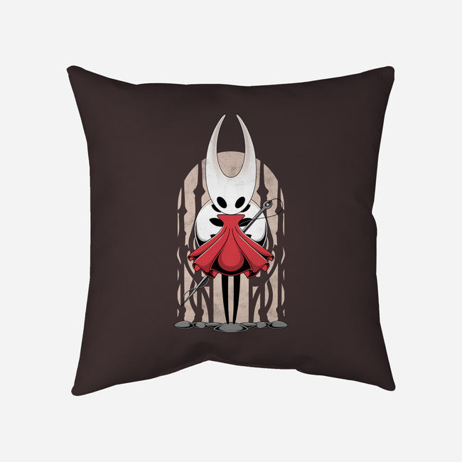 Hornet-none removable cover w insert throw pillow-Alundrart
