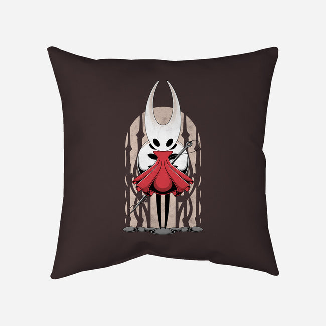 Hornet-none removable cover throw pillow-Alundrart