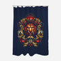 House of the Brave-none polyester shower curtain-glitchygorilla