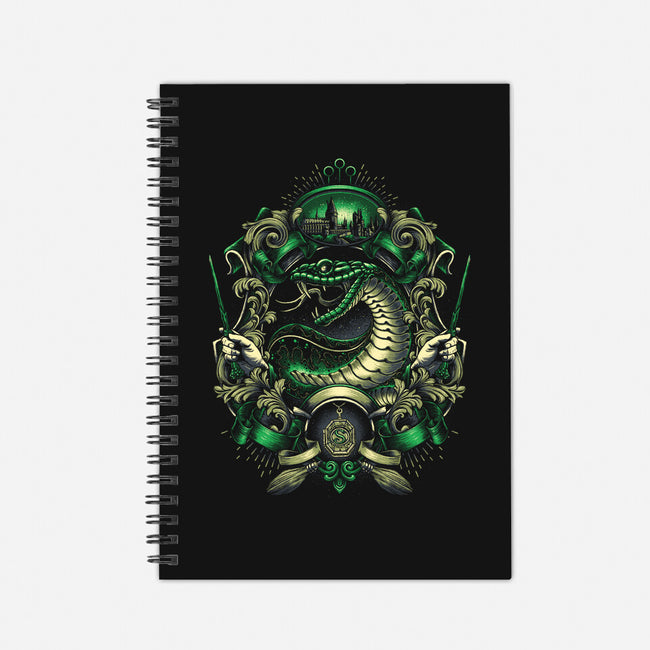 House of the Cunning-none dot grid notebook-glitchygorilla