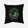 House of the Cunning-none non-removable cover w insert throw pillow-glitchygorilla