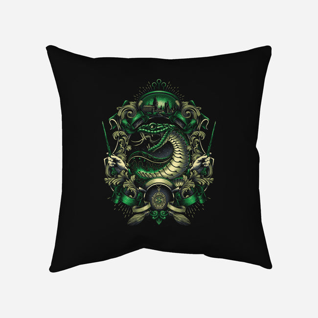 House of the Cunning-none removable cover throw pillow-glitchygorilla