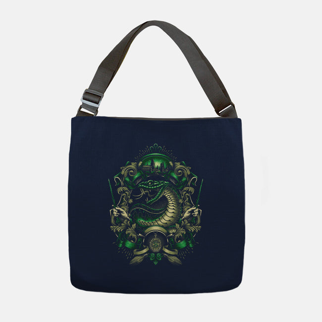 House of the Cunning-none adjustable tote-glitchygorilla