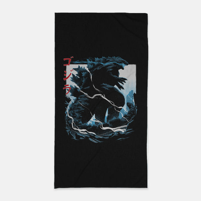 Kaiju-none beach towel-Maxman58