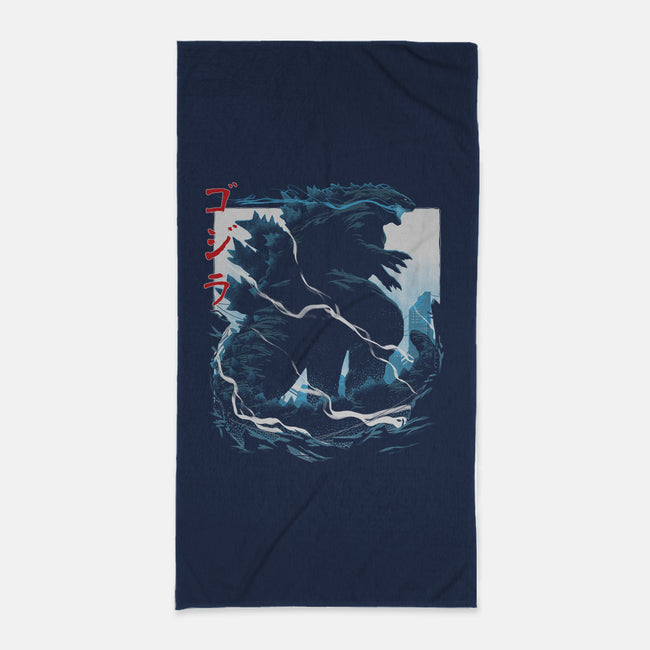 Kaiju-none beach towel-Maxman58