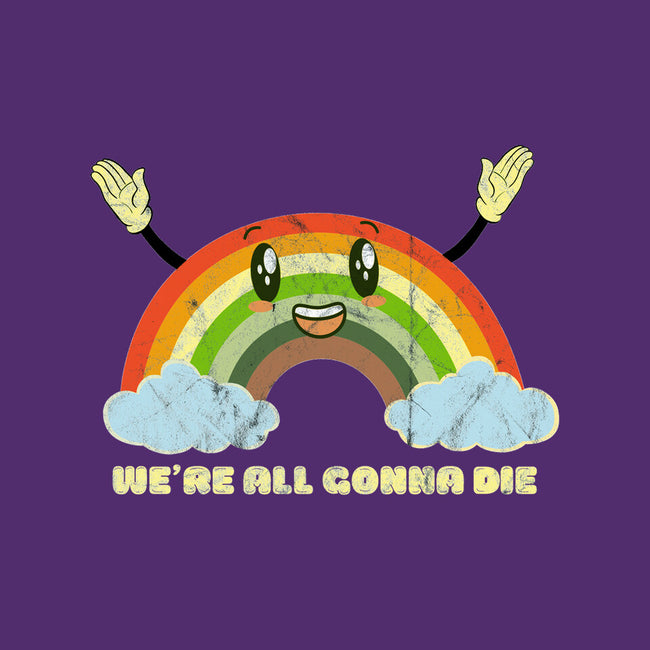 We're All Gonna Die-none fleece blanket-benyamine12