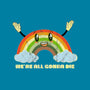 We're All Gonna Die-none fleece blanket-benyamine12