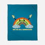 We're All Gonna Die-none fleece blanket-benyamine12