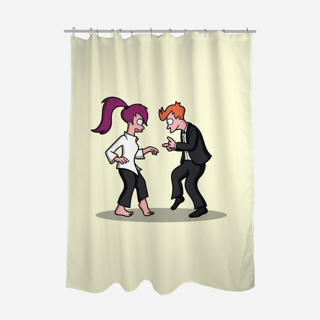 Future Fiction-none polyester shower curtain-jasesa