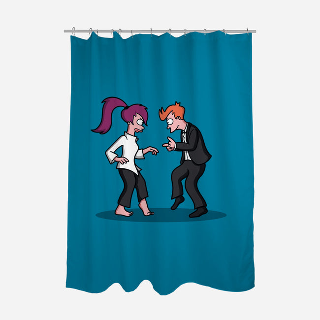 Future Fiction-none polyester shower curtain-jasesa