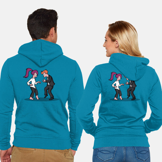 Future Fiction-unisex zip-up sweatshirt-jasesa