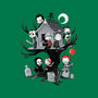 Horror Tree House-none drawstring bag-DoOomcat