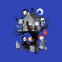 Horror Tree House-womens v-neck tee-DoOomcat