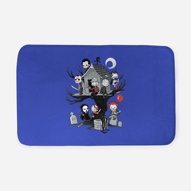 Horror Tree House-none memory foam bath mat-DoOomcat