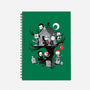 Horror Tree House-none dot grid notebook-DoOomcat