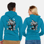 Horror Tree House-unisex zip-up sweatshirt-DoOomcat