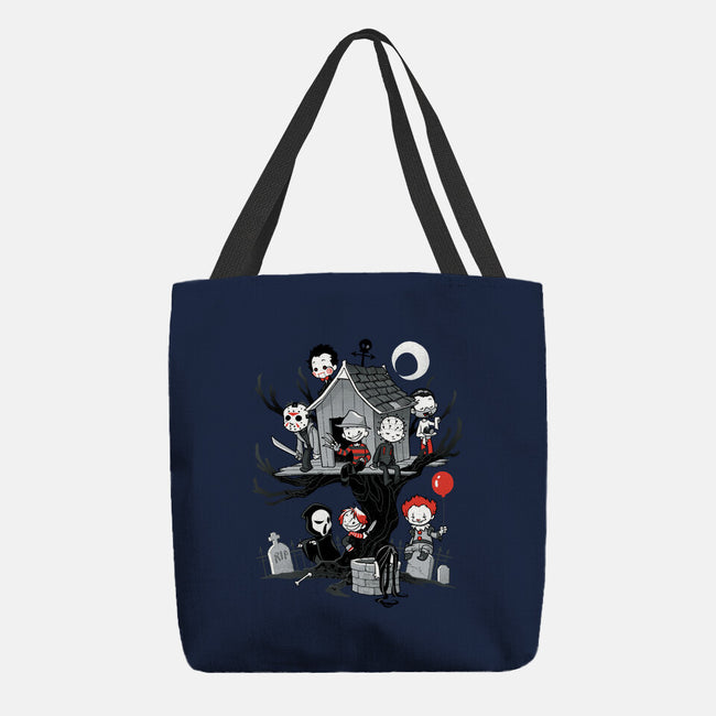 Horror Tree House-none basic tote-DoOomcat