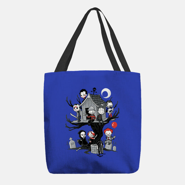 Horror Tree House-none basic tote-DoOomcat