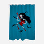 Vampire Song-none polyester shower curtain-Agu Luque