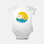 Adventurer Balance-baby basic onesie-Agu Luque