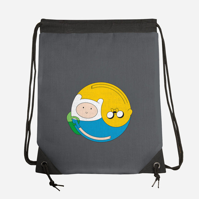 Adventurer Balance-none drawstring bag-Agu Luque
