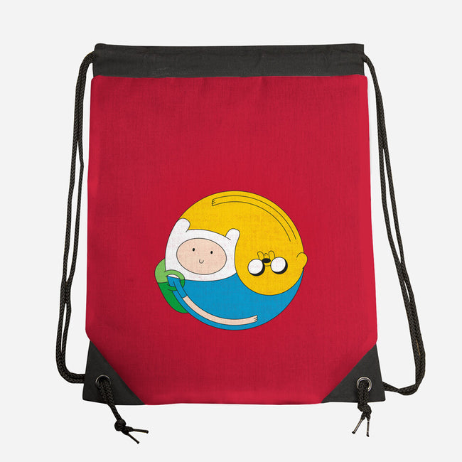 Adventurer Balance-none drawstring bag-Agu Luque