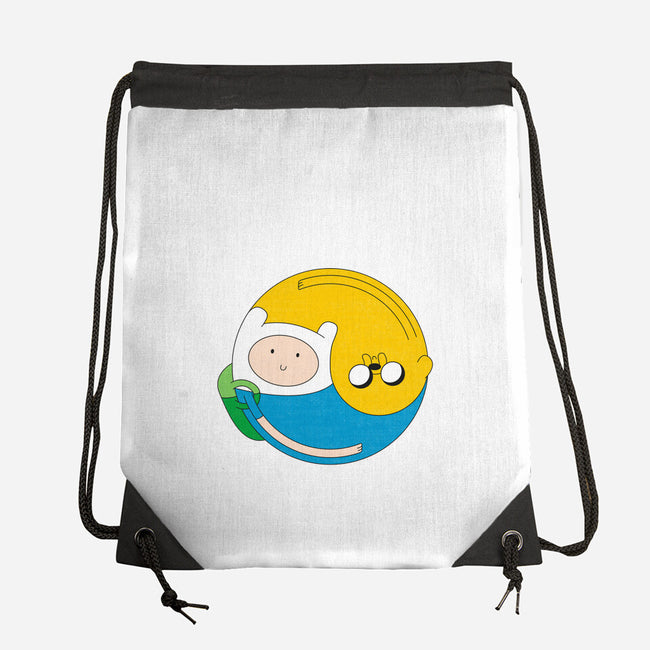 Adventurer Balance-none drawstring bag-Agu Luque