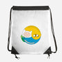 Adventurer Balance-none drawstring bag-Agu Luque